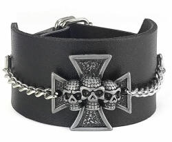 Leather & Steel Fashion brățară Skull Cross - LSF1 110
