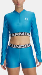 Under Armour Women's HeatGear Rib 1/4 Zip LS тениска Under Armour | Sin | ЖЕНИ | M - zoot - 80,66 лв