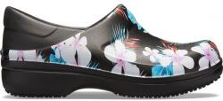 Crocs Saboti Crocs Neria Pro II Graphic Clog Negru - Tropical Floral/Black 38-39 EU - W8 US