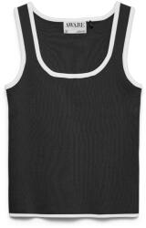 VERO MODA Top Awalice Sl U-Neck Knit 10342607 C-N10 black (10342607 C-N10 black)