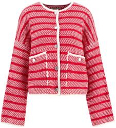 BARBOUR Jachetă Polly Knitted LKN1752 re16 poppy red stripe (LKN1752-re16 poppy red stripe)