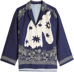 Scotch & Soda Cămaşă Printed Relaxed Fit U9B01327T 492 horse bandana dress blues (U9B01327T-492 horse bandana dress blues)