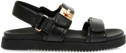 Steve Madden Sandale 03001 Mona 11002535 017 black leather (sm11002535-017 black leather)