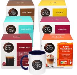 NESCAFÉ | Sortiment degustare - 96 capsule pentru Nescafé® Dolce Gusto