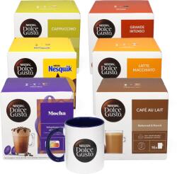 NESCAFÉ | Pachet familial - 96 capsule pentru Nescafé® Dolce Gusto