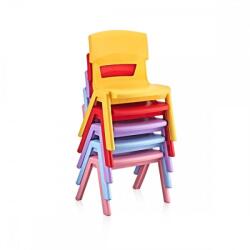 Irak Plastik Gyerek szék - 33x25x48 cm, több színben Szín: Zöld