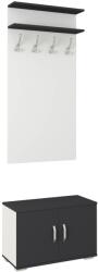 haaus Cuier Como, Antracit/Alb, L 66 cm (914783)