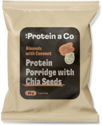 Protein a Co ProteinaCo Terci proteic cu chia 80 g Aromă: Cocos cu migdală