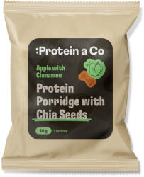 Protein a Co ProteinaCo Terci proteic cu chia 80 g Aromă: Măr cu scorțișoară
