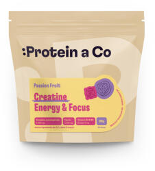 Protein a Co ProteinaCo Creatine Energy & Focus - pentru performanță, energie și concentrare Aromă: Passion fruit