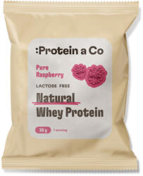 Protein a Co ProteinaCo Laktózmentes NATURAL WHEY - 1 adag 30 g Válassz ízt: Pure raspberry