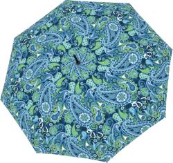 Doppler Umbrelă automată Fiber Flex Long, cu model, albastru-verde (740765PA02)