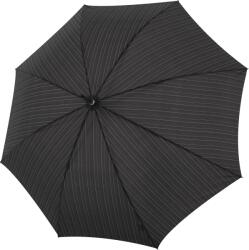 Doppler Umbrelă Stockholm automată, în dungi, neagră (74016705)