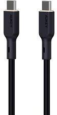 AUKEY Cablu alimentare si date Aukey, USB Type-C la USB Type-C, 1.8m, 480 Mbps, 100W, silicon, negru, -689323785285 (LLTSN1050050)