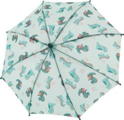 Doppler Umbrelă Kids Maxi, cu dinozauri, mentă (72670D01)