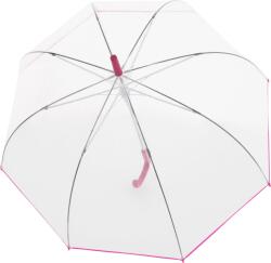 Doppler Umbrelă automată Nizza Long, transparent-roz (71454PI)