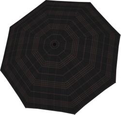 Doppler Umbrelă Carbonsteel Magic, în carouri, neagră (74486213)