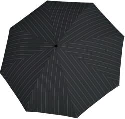 Doppler Umbrelă Carbonsteel Magic, în dungi, neagră (744867F07)