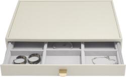 Stackers Casetă pentru bijuterii Stackers cu 9 compartimente supersize bej deschis cu sertar (75909)