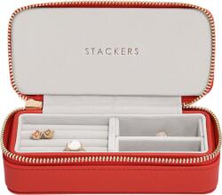 Stackers Cutie de voiaj pentru bijuterii Stackers Travel classic roșie (76335)