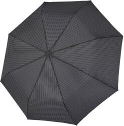 Doppler Umbrelă automată Flex Big, în dungi, neagră (74086702)
