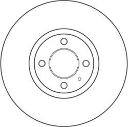 TRW Disc frana TRW DF6030 (DF6030)