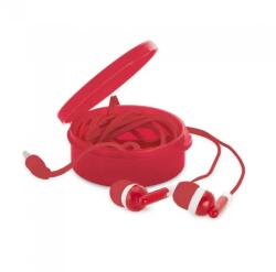  Casti Cu Cablu 1.2m, Stereo, Conexiune Jack 3.5mm, Cutie, Rosu (DLMGG-4566)