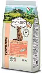 Chat&Chat lazacos szárazeledel ivartalanított felnőtt macskáknak 14kg