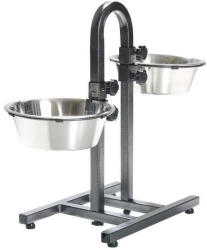 TRIXIE Castron Metal Pe suport Pentru câine 2x2.8 l