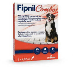 Fipnil Combo Spot On Giant XL Dog 40-60 kg 3x4, 02 ml