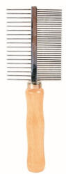 TRIXIE Pieptene Metal 2 Fețe 17 cm