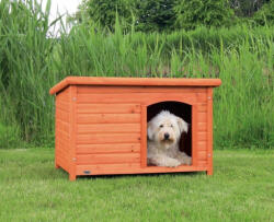 TRIXIE Natura Doghouse cu acoperiș plat Maro