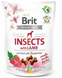 Brit Crunchy Cracker Insects with Lamb enriched with Raspberries 200 g