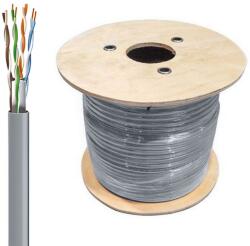 Safer Cablu UTP CAT6 din cupru, 24AWG, izolatie PVC, rola 100m, Safer ADM-UTP6-4X2X0.51-100M (ADM-UTP6-4X2X0.51-100M)