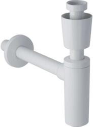 Geberit - Sifon anti-miros tubular pentru lavoar, evacuare orizontală, d 32 mm, G 1 1/4, alb alpin 151.034. 11.1 (151.034.11.1)