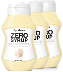 GymBeam - ZERO FEHÉR CSOKOLÁDÉ SZIRUP - 3 x 350 ML