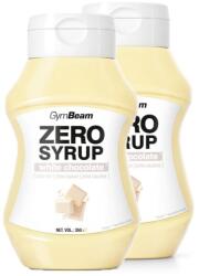 GymBeam - ZERO FEHÉR CSOKOLÁDÉ SZIRUP - 2 x 350 ML
