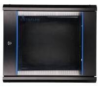 Extralink 9U 600X450 hanging rack rack black