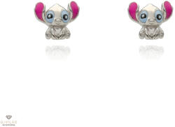 Újvilág Kollekció Ezüst gyerek Stitch fülbevaló - 02107-335