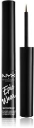 NYX Professional Makeup Epic Wear Liquid Liner течна очна линия с матиращ завършек цвят 02 Brown 3.5ml