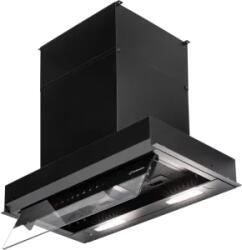 Turbionaire Hota incorporabila Turbionaire integrata TNP60BB, Putere de absorbtie 800 m3/h, Clasa A+, Iluminare LED, Dubla aspiratie, Sticla tratata termic, Tuya, 60 cm, Negru (TNP60BB) Hota