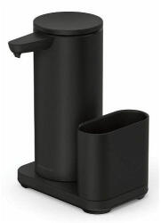 simplehuman 414ml + szivacs tartó - matt fekete acél
