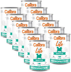Calibra Dog Life Sensitive Somon cu orez 12x400g