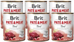 Brit PATE & CARNE DE VITĂ 6x800g