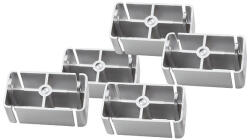 Logilink Kábelcsatorna, rugalmas, 800 x 68 mm, 5 további csatlakozás (KAB0065AC) - flylite