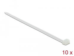 Delock Kábelkötegelő 800 x 8, 8 mm (H x Sz), 10 darab fehér (19645) (19645) - flylite