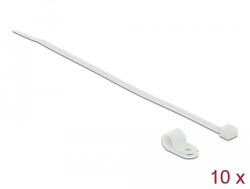 Delock Fehér színű, összekapcsoló pánt készlet 6, 4 mm H 200 x Sz 3, 6 mm kábelekkel (18863) (18863) - flylite