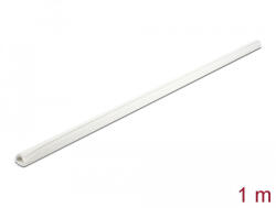 Delock Mini kábelcsatorna önzáró 12 x 12 mm - hossza 1 m fehér (20718) (20718) - flylite