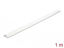 Delock Kábelcsatorna 30 x 8 mm 1 m fehér (20704) (20704) - flylite