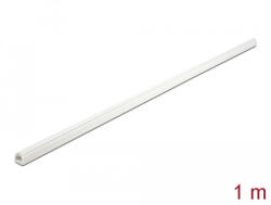 Delock Mini kábelcsatorna önzáró, 10x10 mm, 1m, fehér (20717) (20717) - flylite